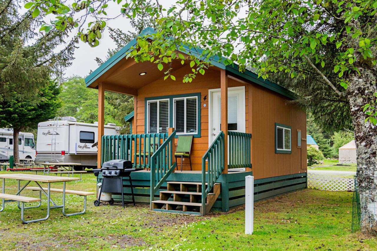 Oceanview Long Beach Camping Resort Studio Cabin 5 المظهر الخارجي الصورة